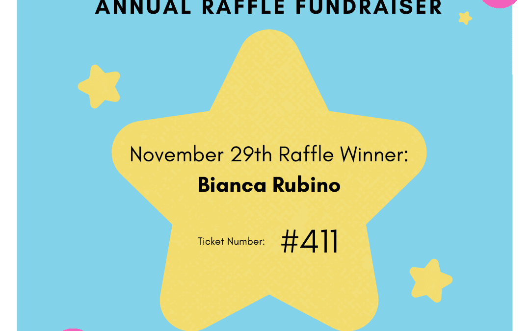 November 29th Raffle Winner