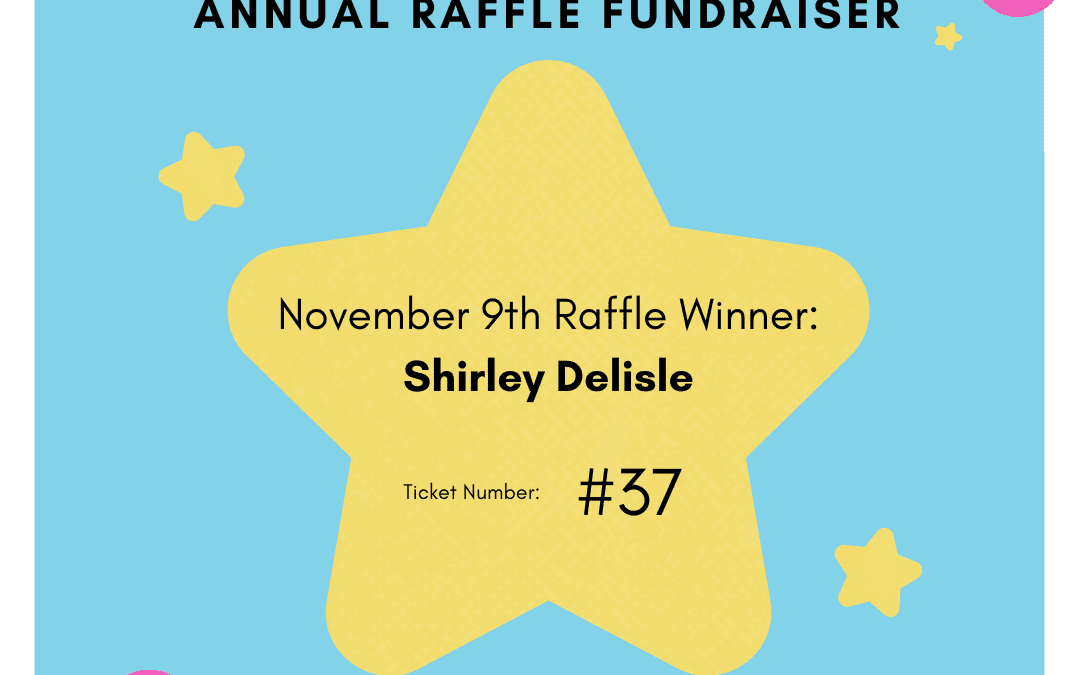 Gagnant de la tombola du 9 novembre